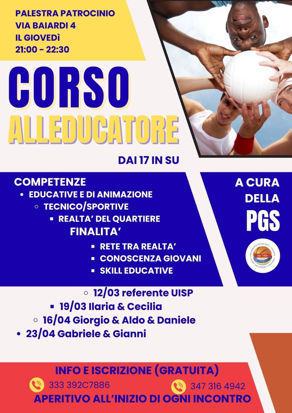 Corso alleducatore PSG 2026